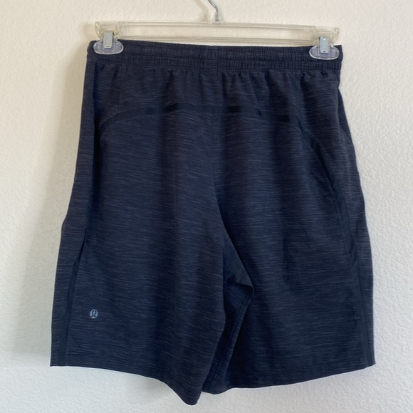Lululemon Men's pace breaker Black Athletic Shorts medium linerless - Picture 5 of 6